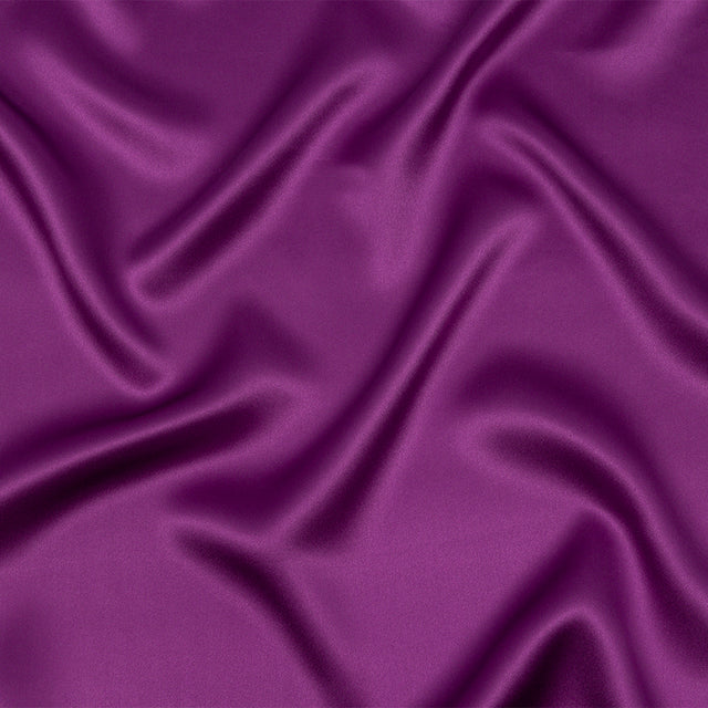 Silk Charmeuse 44" - Bright Purple - Premium Collection