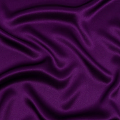Silk Charmeuse 44" - Majesty Purple - Premium Collection