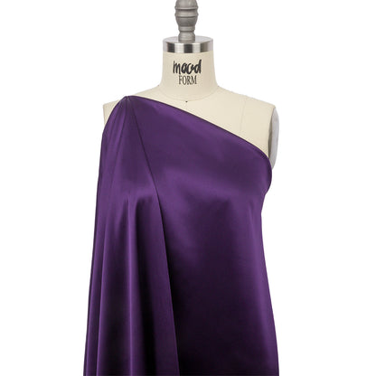 Silk Charmeuse 44" - Grape - Premium Collection