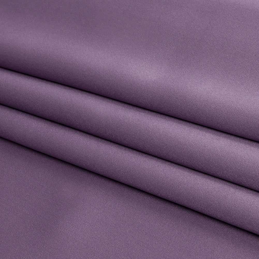 Silk Charmeuse 44" - Dusk Mauve - Premium Collection - Folded