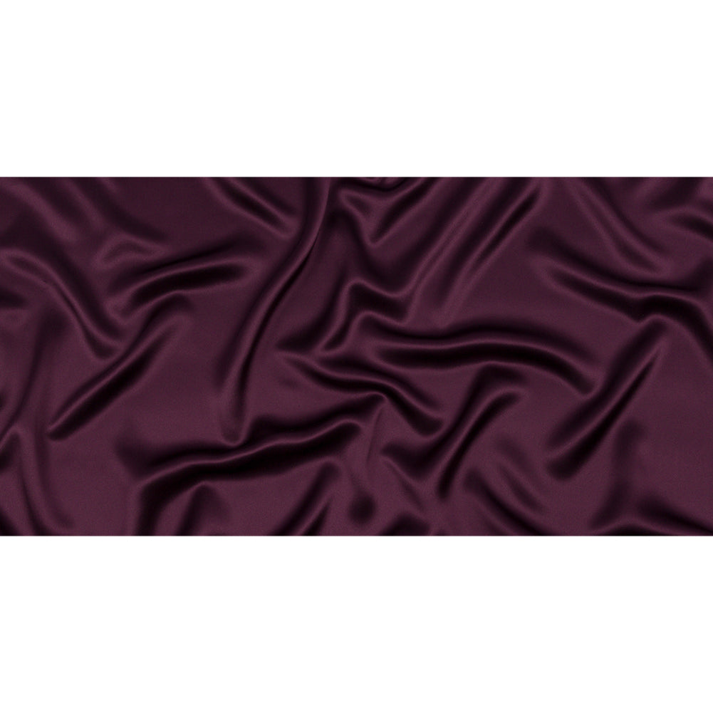 Silk Charmeuse 44" - Eggplant - Premium Collection - Full