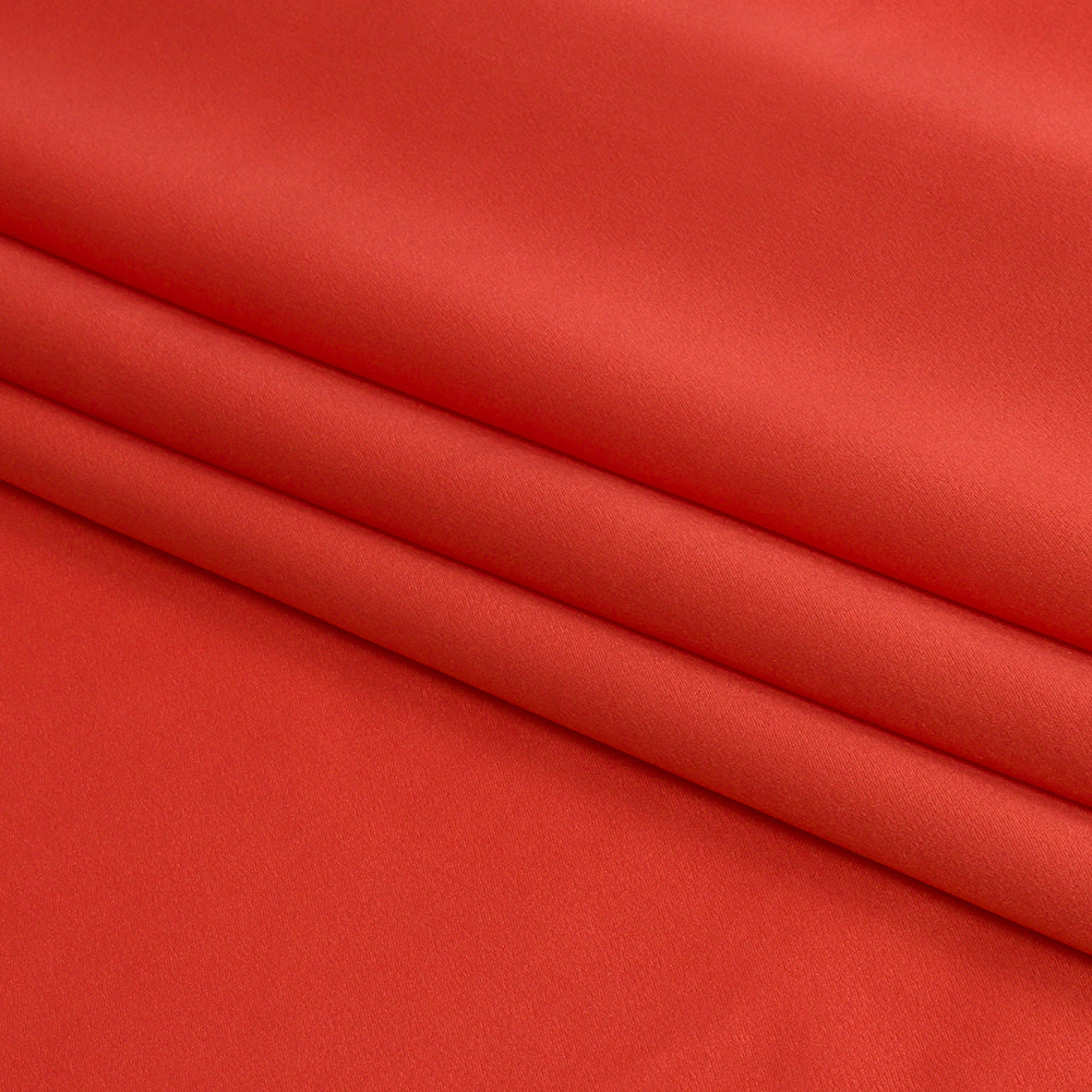 Silk Charmeuse 44" - Mandarin - Premium Collection - Folded