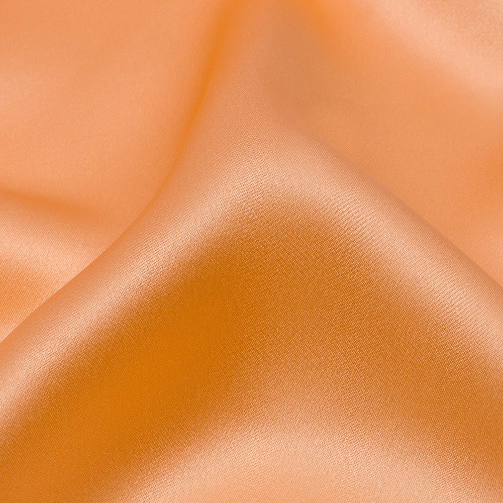 Silk Charmeuse 44" - Peach - Premium Collection - Detail