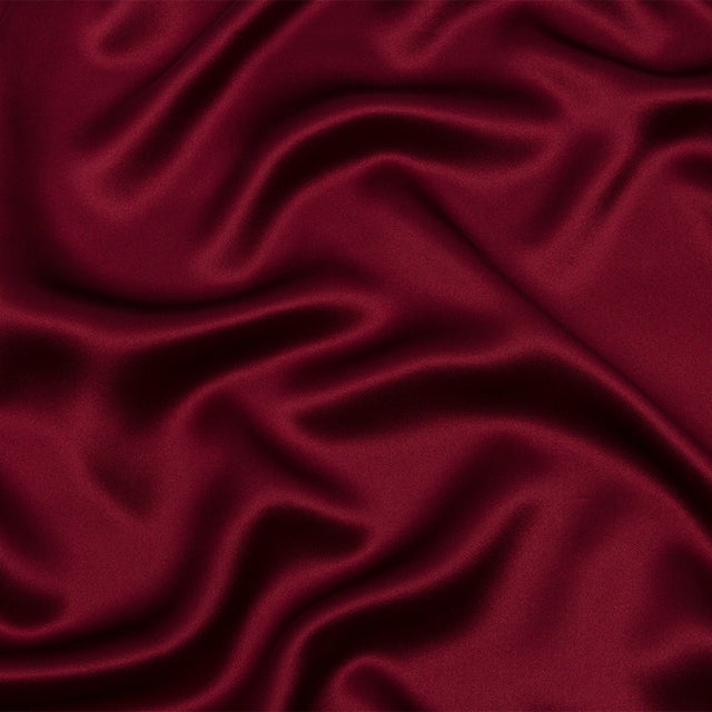 Silk Charmeuse 44" - Port - Premium Collection