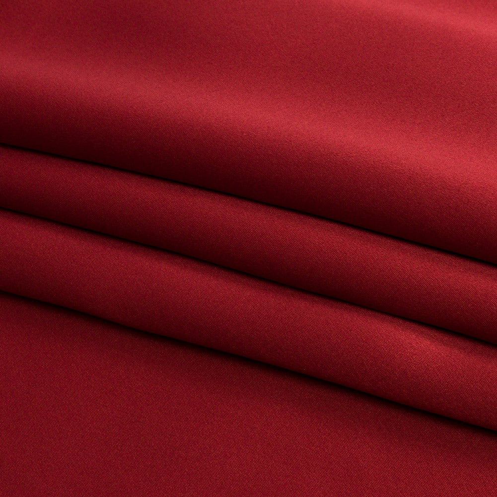 Silk Charmeuse 44" - Rust - Premium Collection - Folded