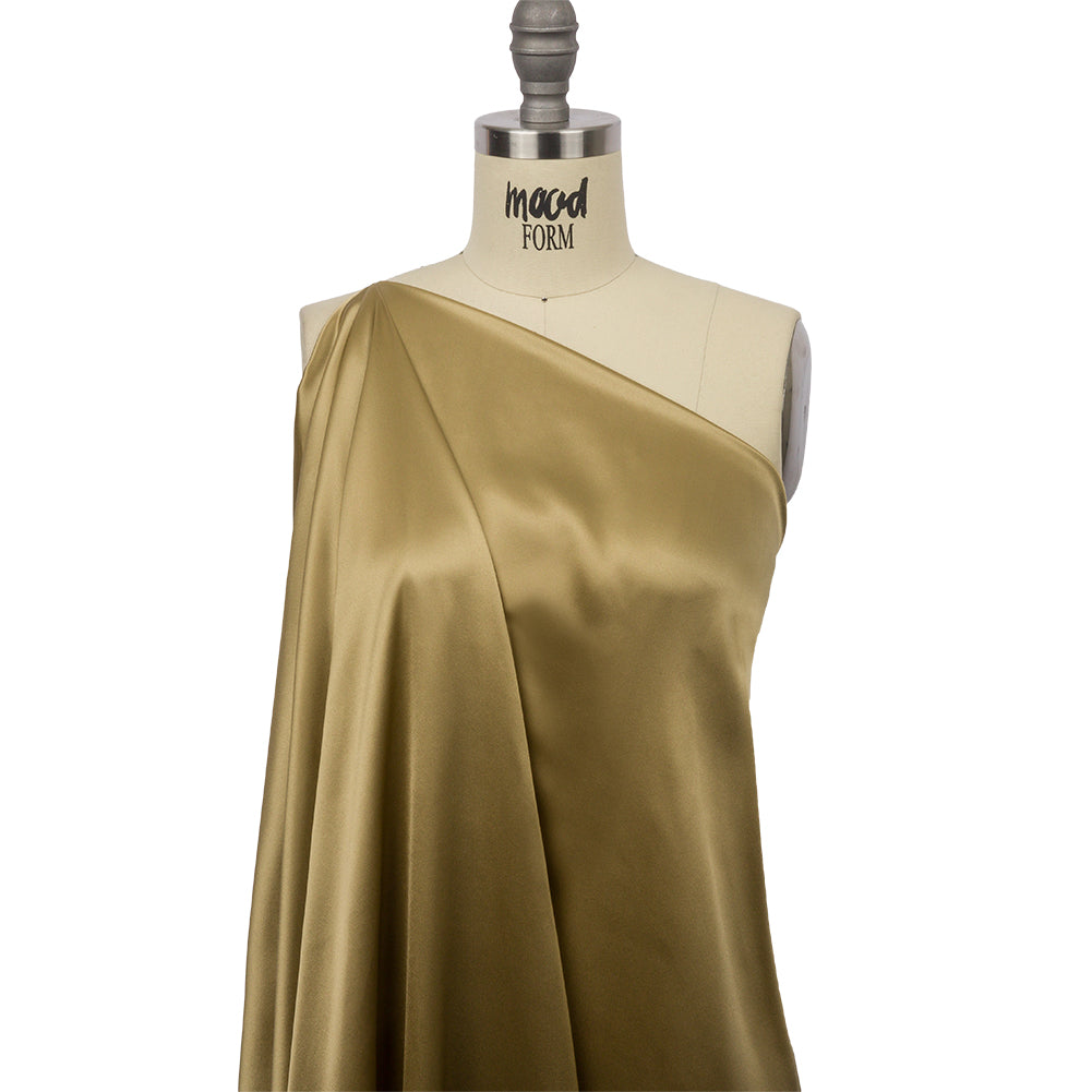 Silk Charmeuse 44" - Sage Green - Premium Collection - Drape