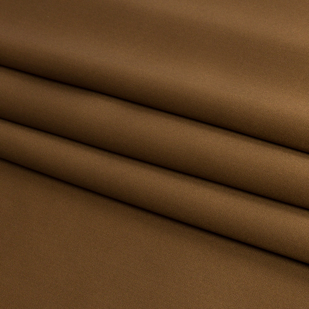 Silk Charmeuse 44" - Dark Olive - Premium Collection - Folded