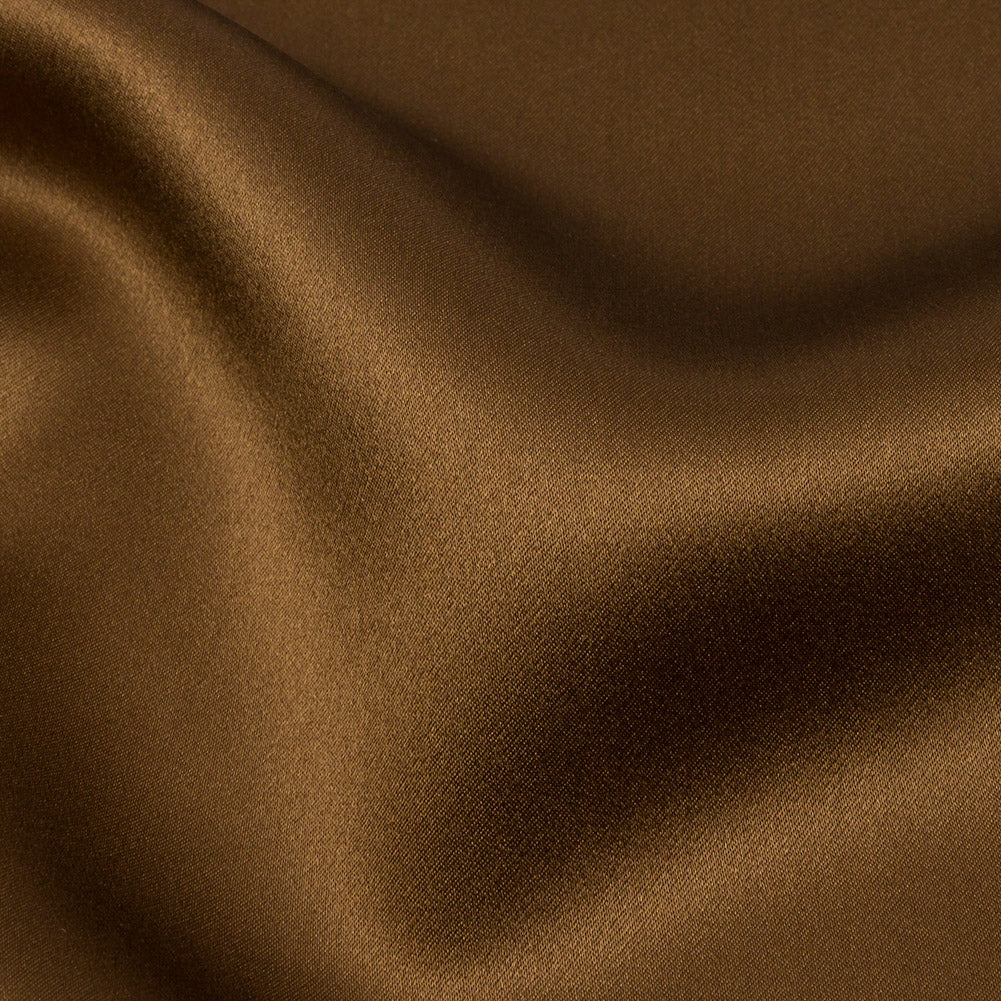 Silk Charmeuse 44" - Dark Olive - Premium Collection - Detail