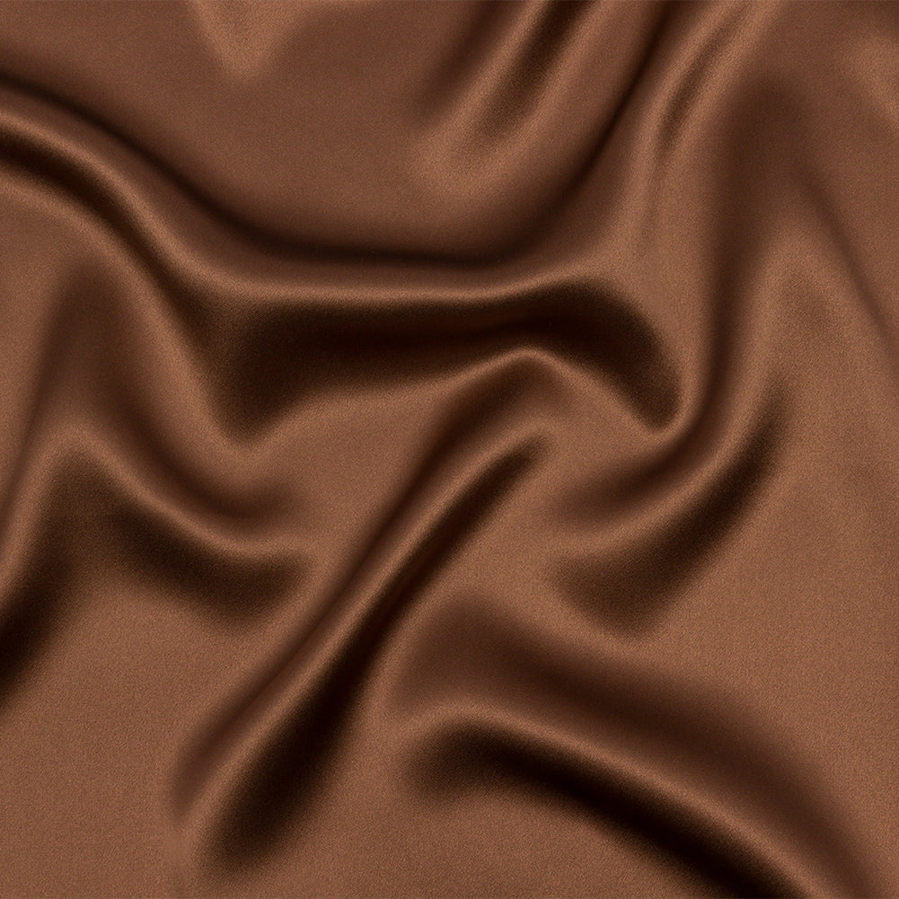Silk Charmeuse 44" - Light Brown - Premium Collection