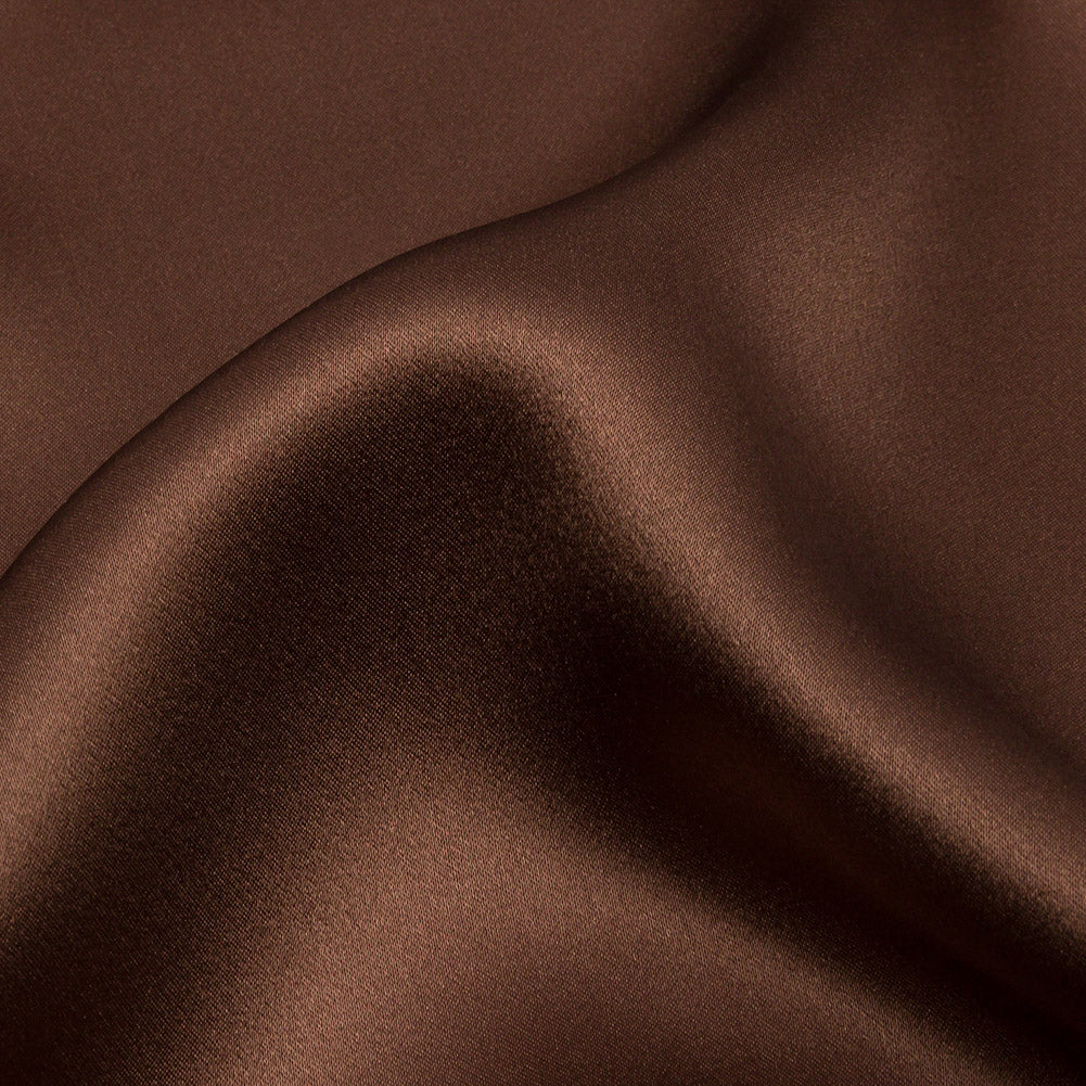 Silk Charmeuse 44" - Cappuccino - Premium Collection Folded