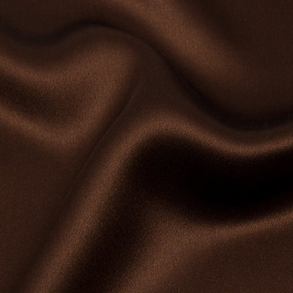 Silk Charmeuse 44" - Chocolate - Premium Collection