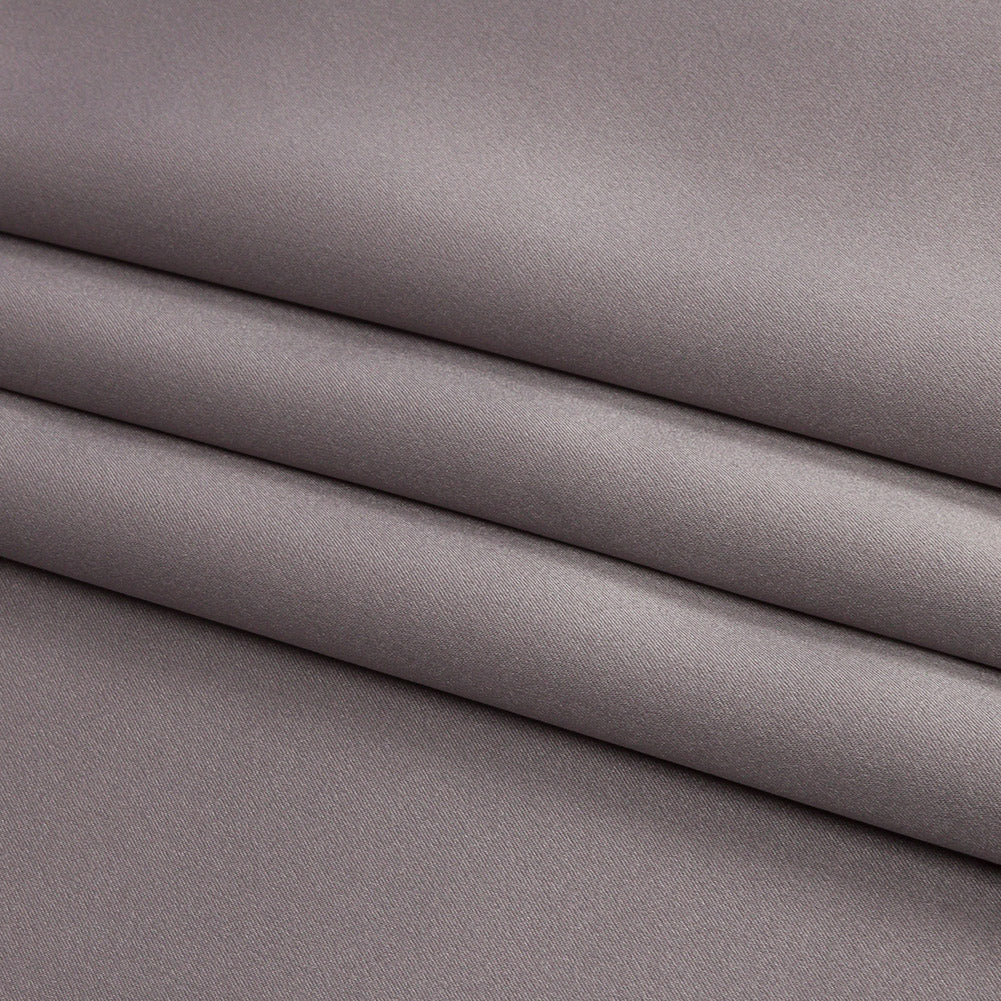 Silk Charmeuse 44" - Silver - Premium Collection - Folded