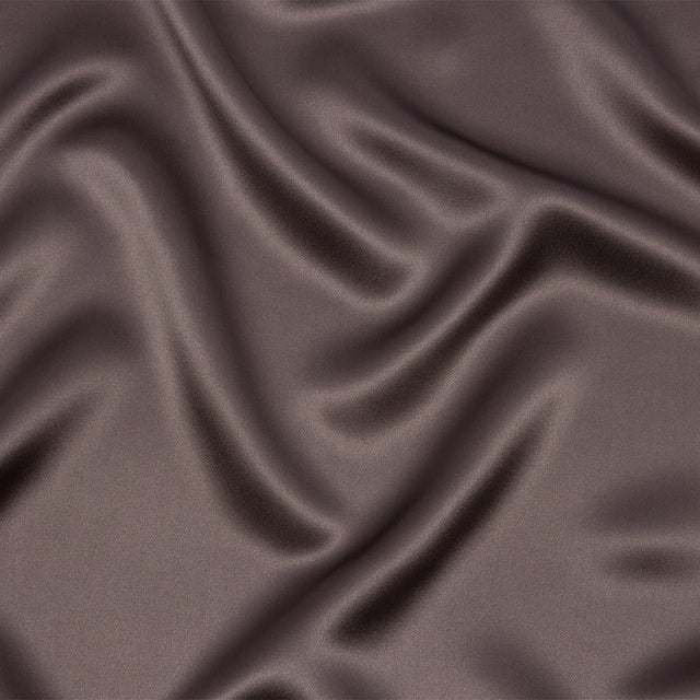 Silk Charmeuse 44" - Dark Silver - Premium Collection