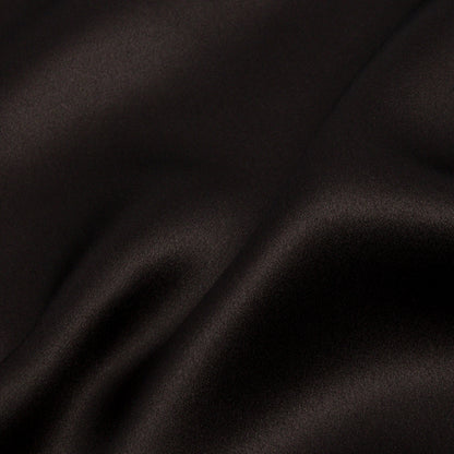 Silk Charmeuse 44" - Deep Charcoal - Premium Collection