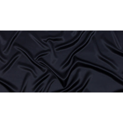 Silk Charmeuse 44" - Midnight - Premium Collection