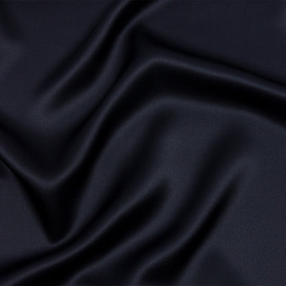 Silk Charmeuse 44" - Midnight - Premium Collection