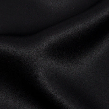 Silk Charmeuse 44" - Black - Premium Collection