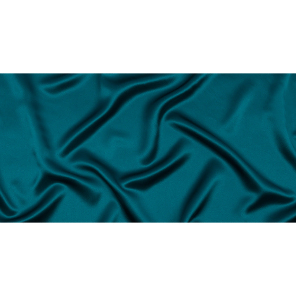 Silk Charmeuse 44" - Deep Teal - Premium Collection - Full