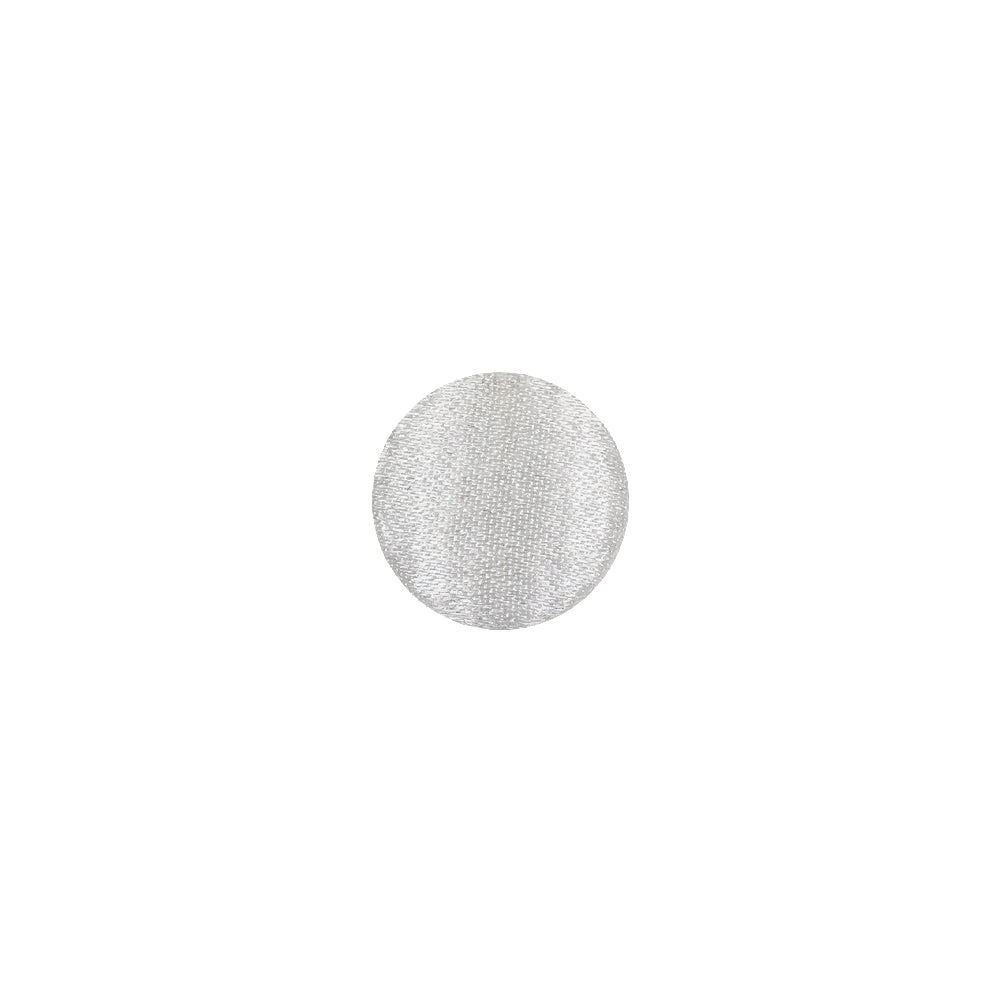 Mood Exclusive Whisper White Silk Covered Button - 16L/10mm