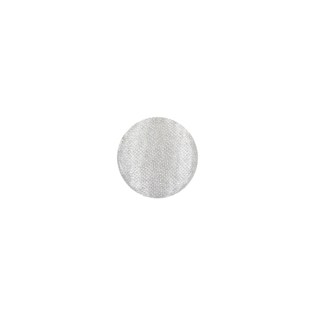 Mood Exclusive Whisper White Silk Covered Button - 16L/10mm
