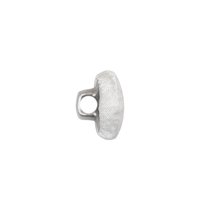Mood Exclusive Whisper White Silk Covered Button - 20L/12.5mm