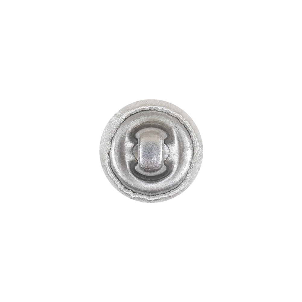Mood Exclusive Whisper White Silk Covered Button - 20L/12.5mm - Detail