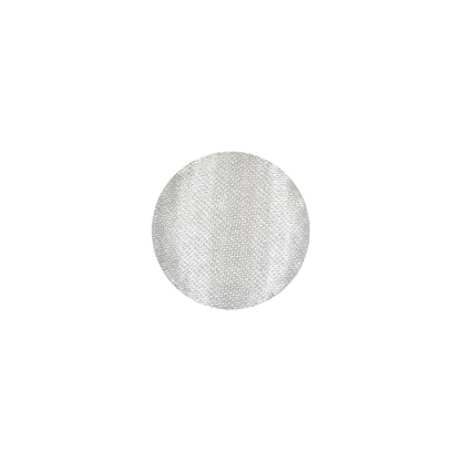 Mood Exclusive Whisper White Silk Covered Button - 20L/12.5mm