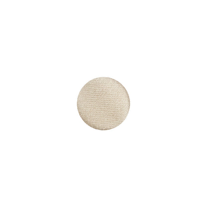 Mood Exclusive Tapioca Silk Covered Button - 16L/10mm