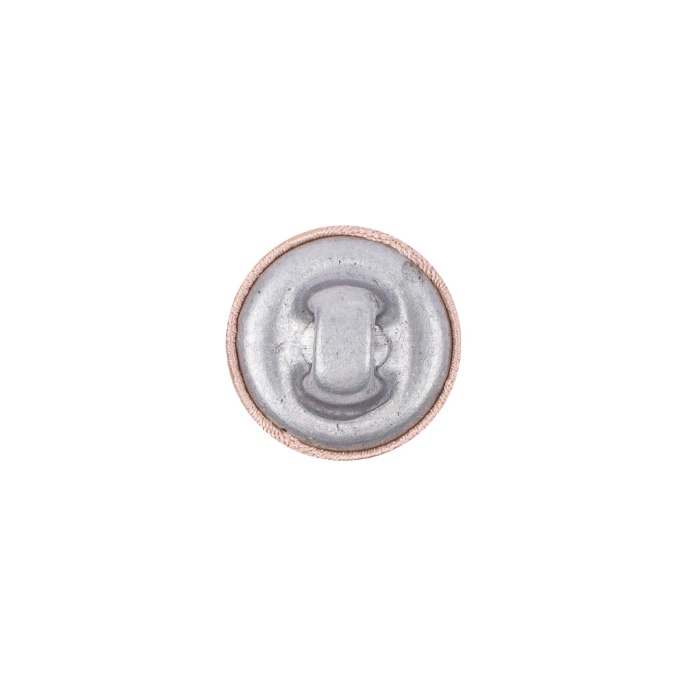Mood Exclusive Pale Blush Silk Covered Button - 20L/12.5mm Detail