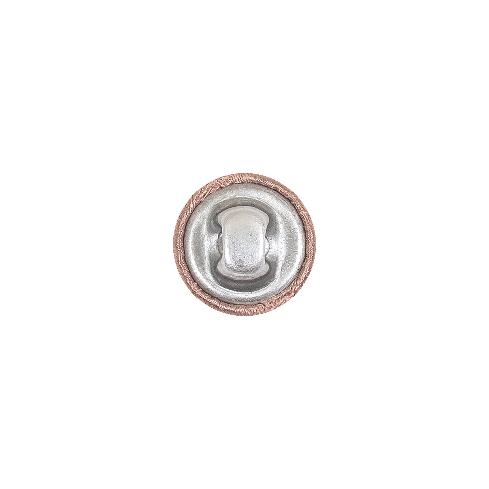 Mood Exclusive Blush Silk Covered Button - 18L/11.5mm - Detail