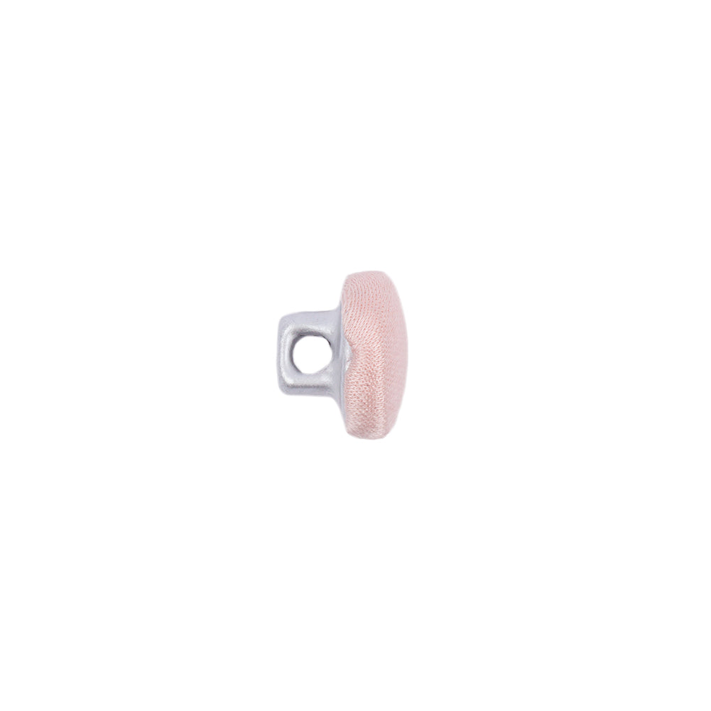 Mood Exclusive Veiled Rose Silk Covered Button - 16L/10mm Folded