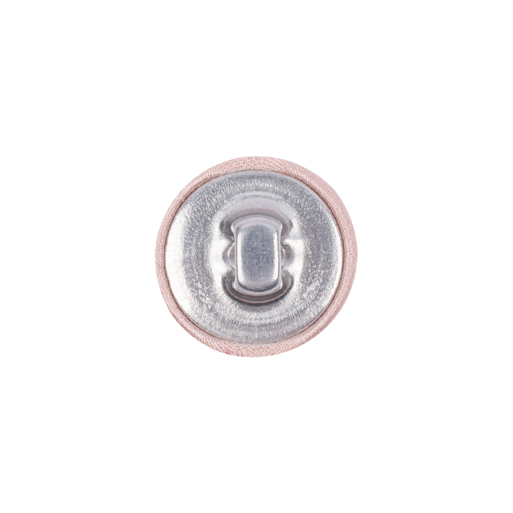 Mood Exclusive Veiled Rose Silk Covered Button - 24L/15mm Detail