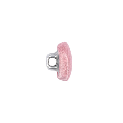 Mood Exclusive Candy Pink Silk Covered Button - 20L/12.5mm