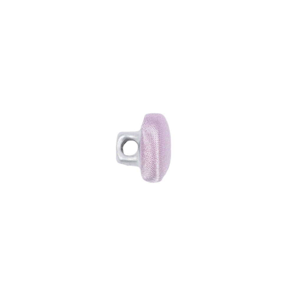 Mood Exclusive Lavender Fog Silk Covered Button - 16L/10mm - Folded