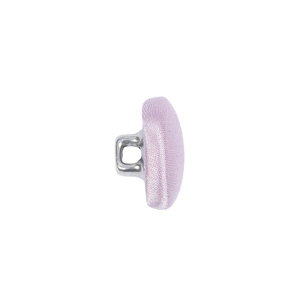 Mood Exclusive Lavender Fog Silk Covered Button - 24L/15mm - Folded