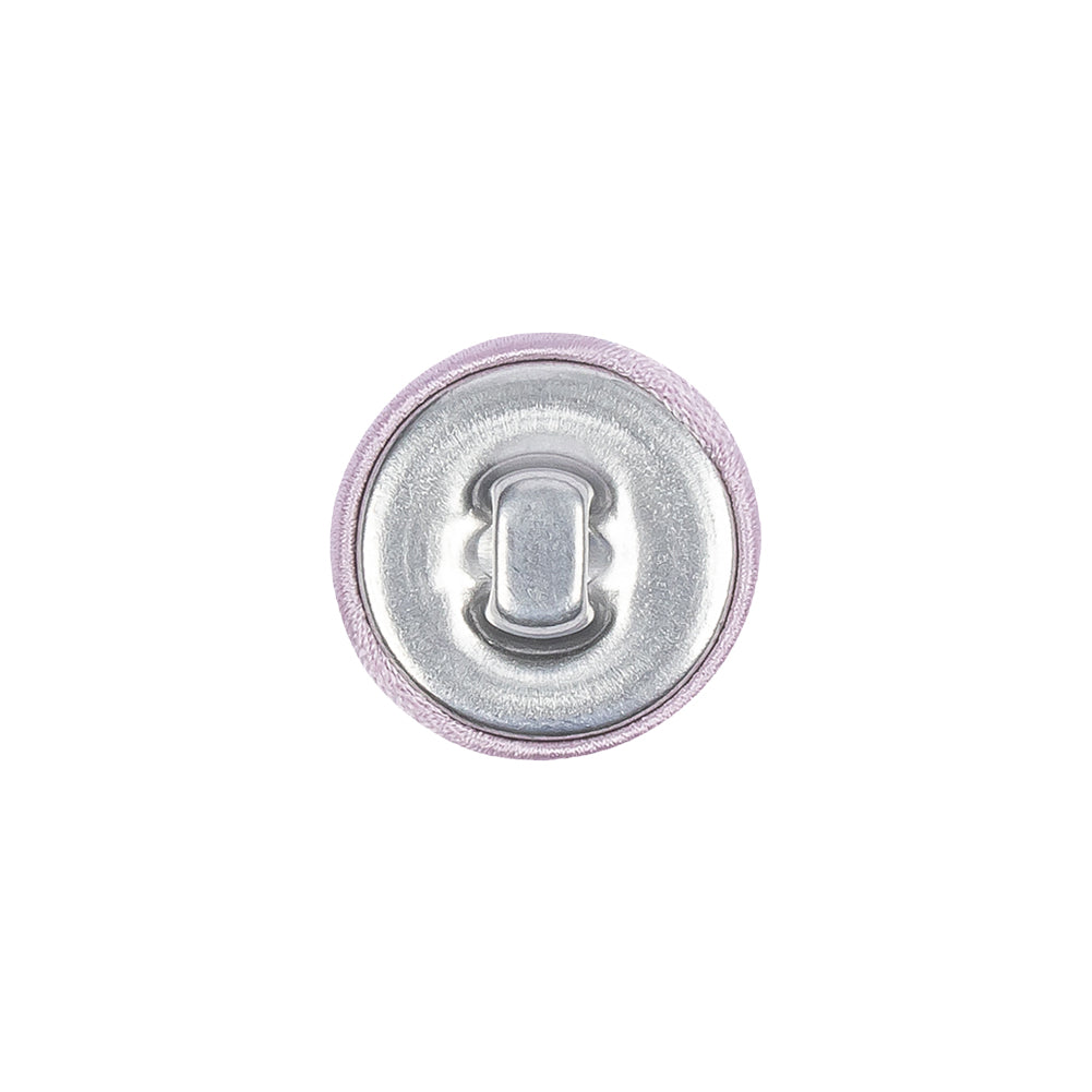 Mood Exclusive Lavender Fog Silk Covered Button - 24L/15mm - Detail