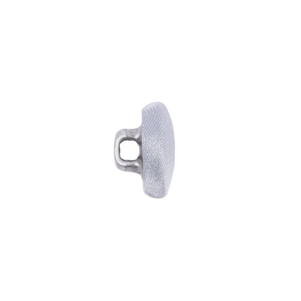 Mood Exclusive Gray Dawn Silk Covered Button - 20L/12.5mm Folded