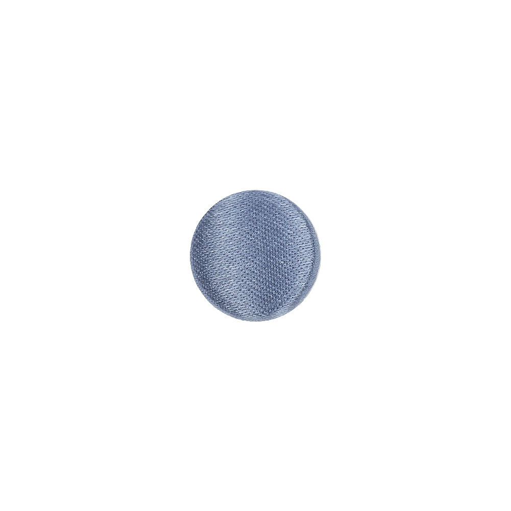 Mood Exclusive Infinity Blue Silk Covered Button - 16L/10mm