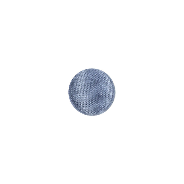 Mood Exclusive Infinity Blue Silk Covered Button - 16L/10mm
