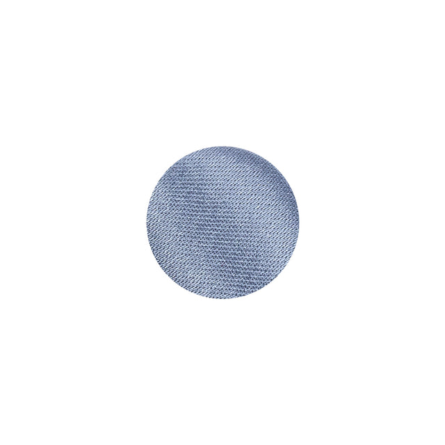 Mood Exclusive Infinity Blue Silk Covered Button - 20L/12.5mm