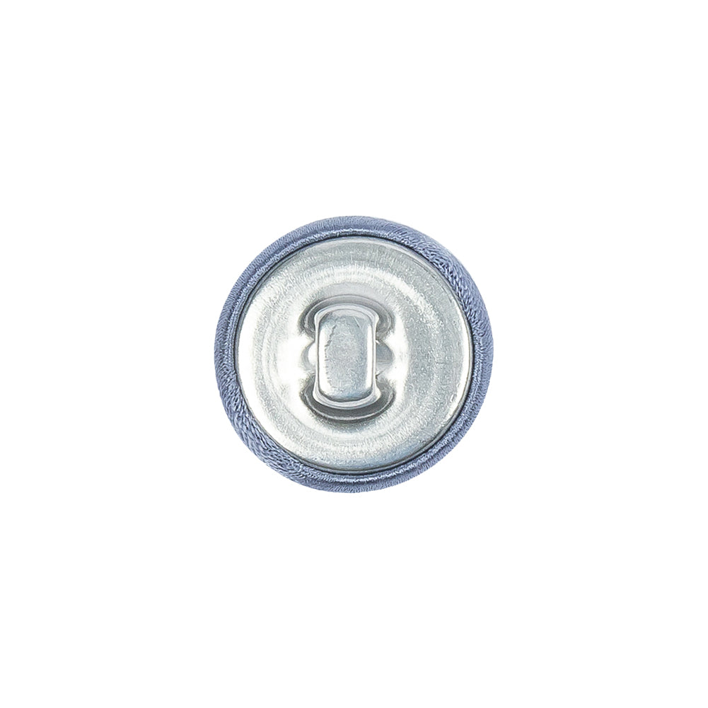 Mood Exclusive Infinity Blue Silk Covered Button - 24L/15mm - Detail