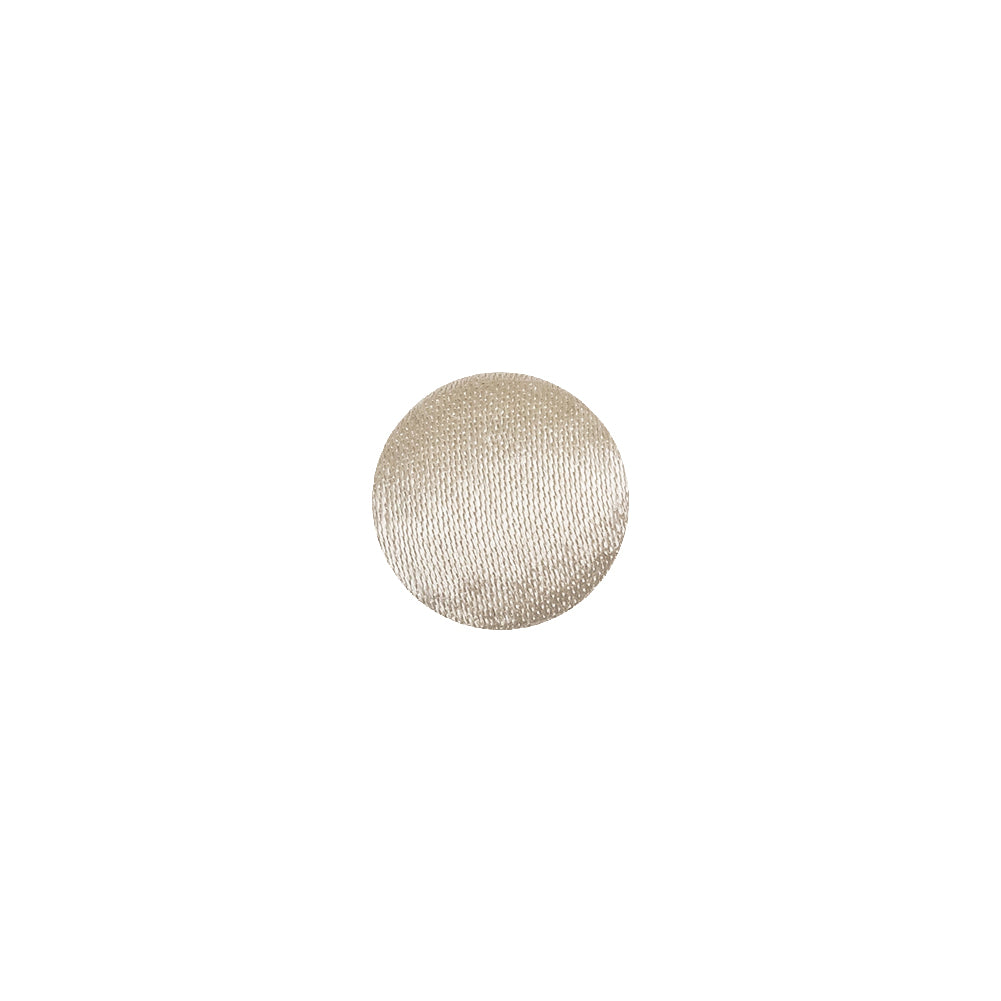 Mood Exclusive Ivory Silk Covered Button - 16L/10mm