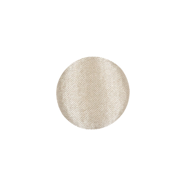 Mood Exclusive Ivory Silk Covered Button - 24L/15mm