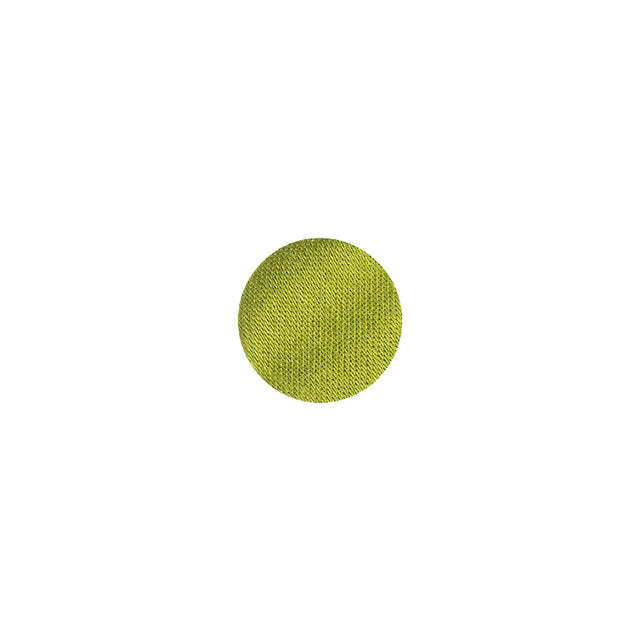 Mood Exclusive Peridot Silk Covered Button - 16L/10mm
