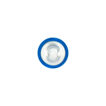 Mood Exclusive Princess Blue Silk Covered Button - 18L/11.5mm