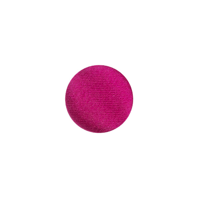 Mood Exclusive Magenta Haze Silk Covered Button - 20L/12.5mm