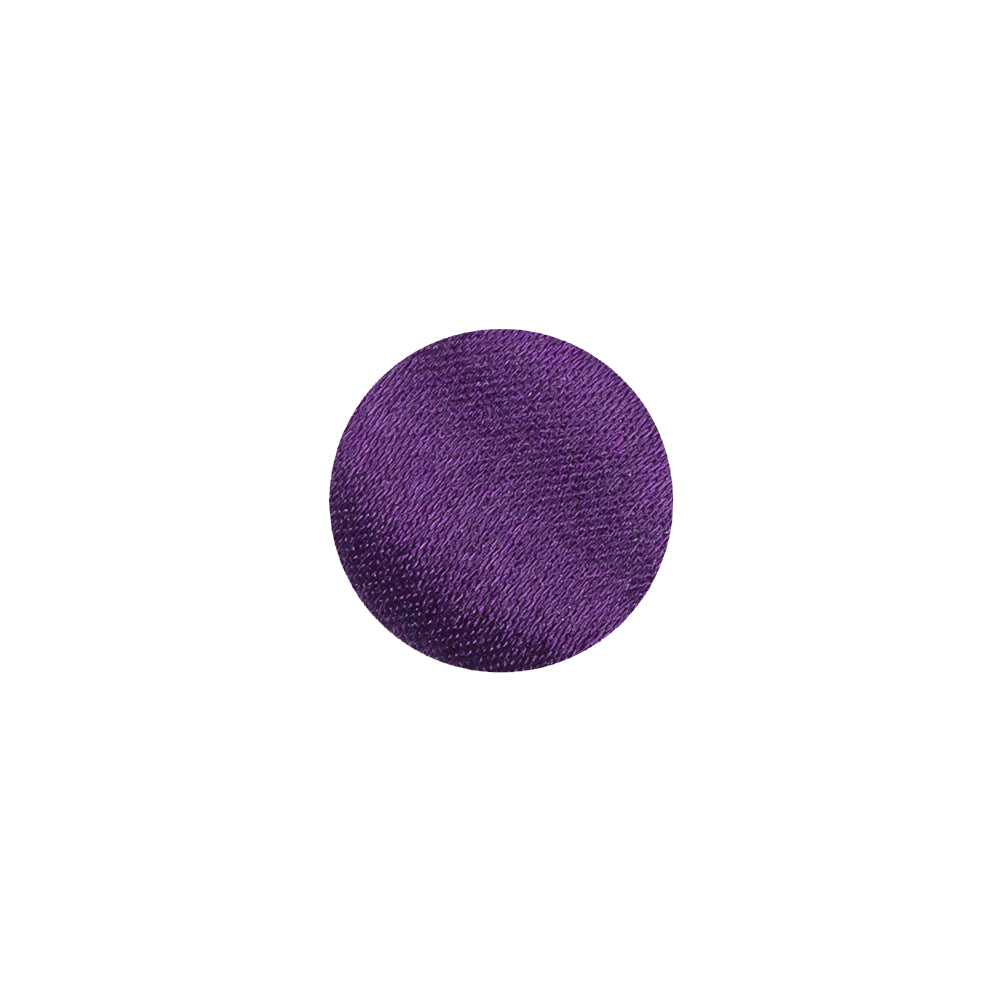 Mood Exclusive Majesty Purple Silk Covered Button - 20L/12.5mm