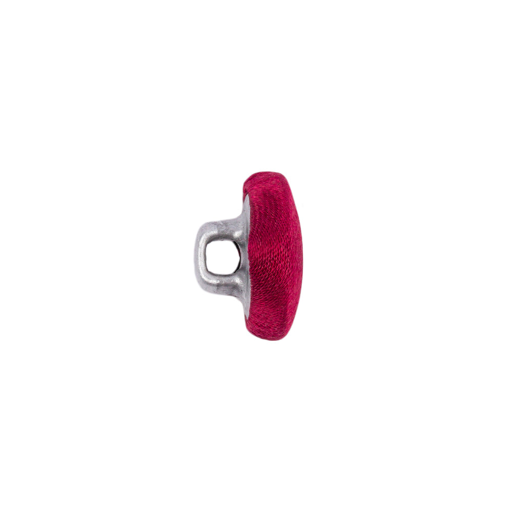 Mood Exclusive Chili Pepper Silk Covered Button - 20L/12.5mm Folded