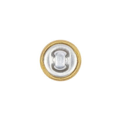 Mood Exclusive Gold Silk Covered Button - 20L/12.5mm