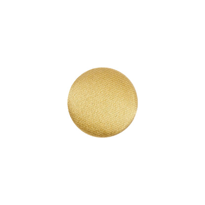 Mood Exclusive Gold Silk Covered Button - 20L/12.5mm